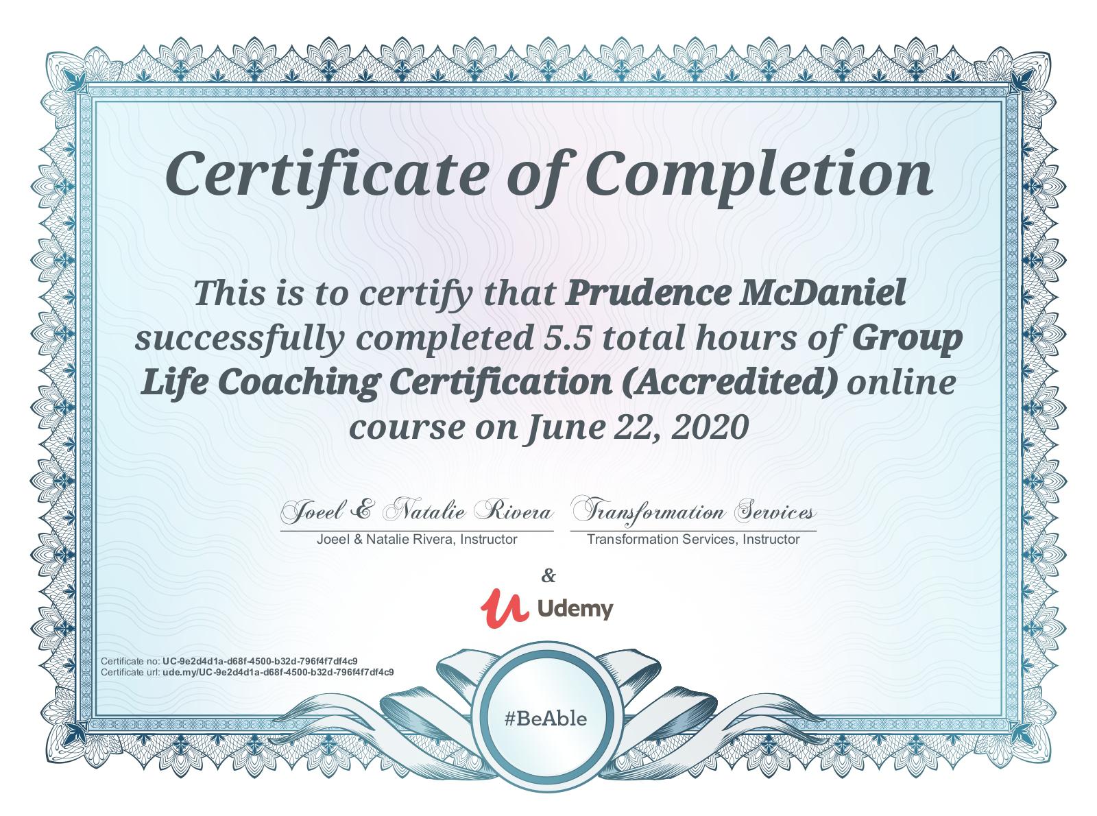 Group Life Coaching