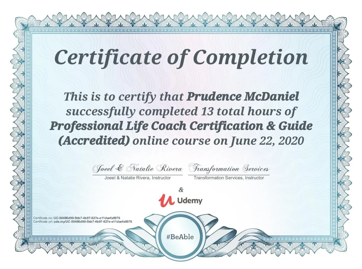 Professional Life Coach